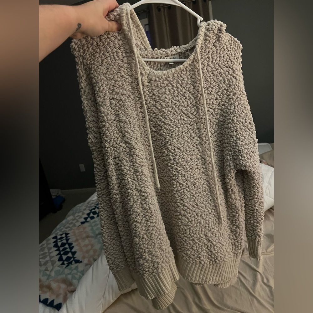 Comfy hoodie.